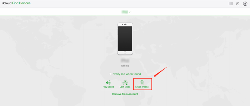 Обход отключенного экрана iPhone с помощью Find My