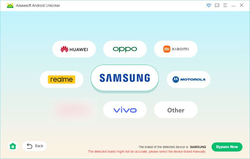 Bypass Frp Brand