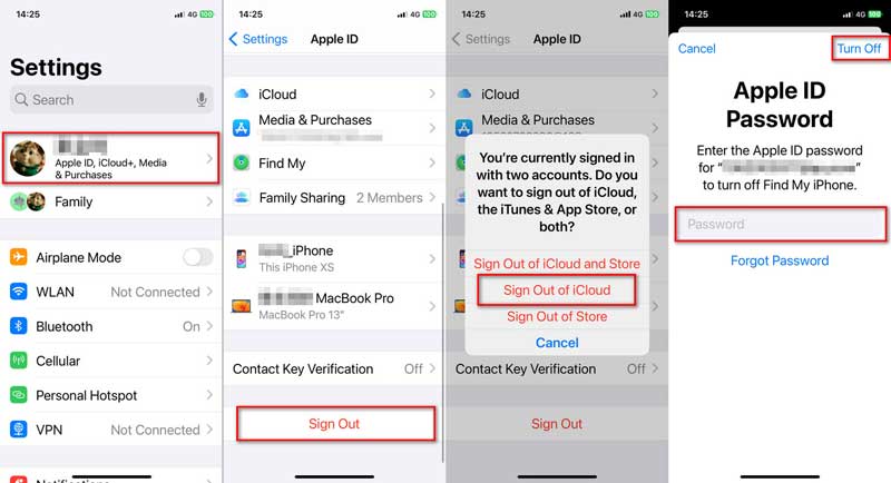 A képernyőidő megkerülése az Apple ID segítségével