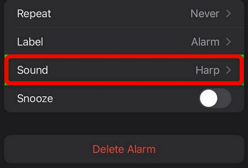 Change Alarm Sound On iPhone