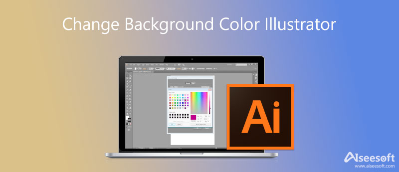 Změňte barvu pozadí pomocí aplikace Illustrator