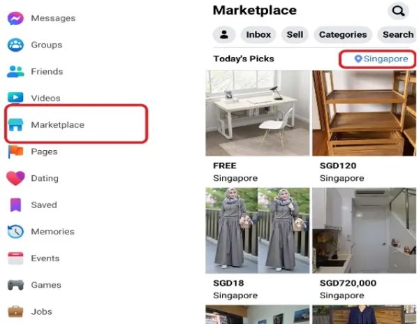 Facebook Marketplace'te Konum Nasıl Değiştirilir?