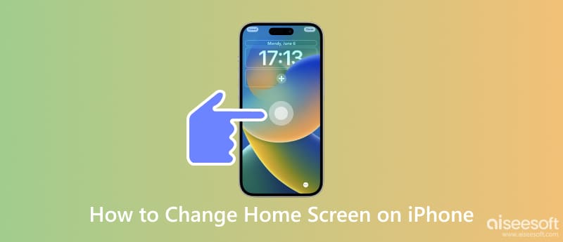 Verander het startscherm op de iPhone