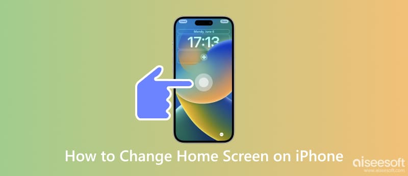 在 iPhone 上更改主屏幕