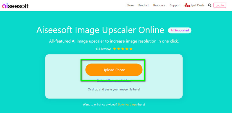 Upload Photo to Upscale