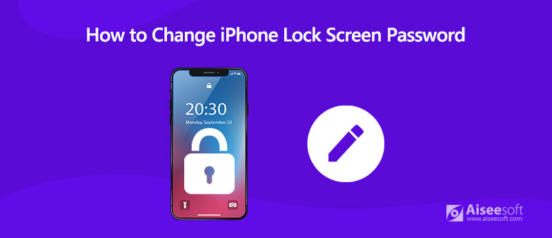 Изменить пароль экрана блокировки iPhone