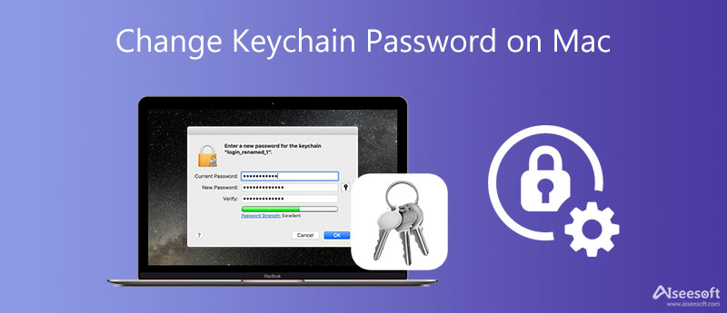 Skift nøglering adgangskode på Mac