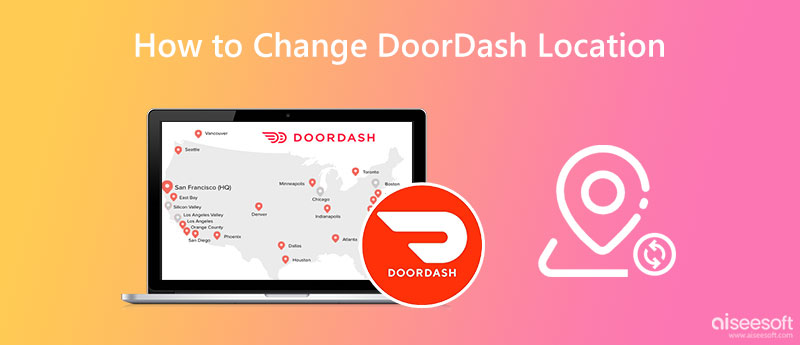 Skift placering på DoorDash