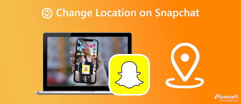 Изменить местоположение в Snapchat