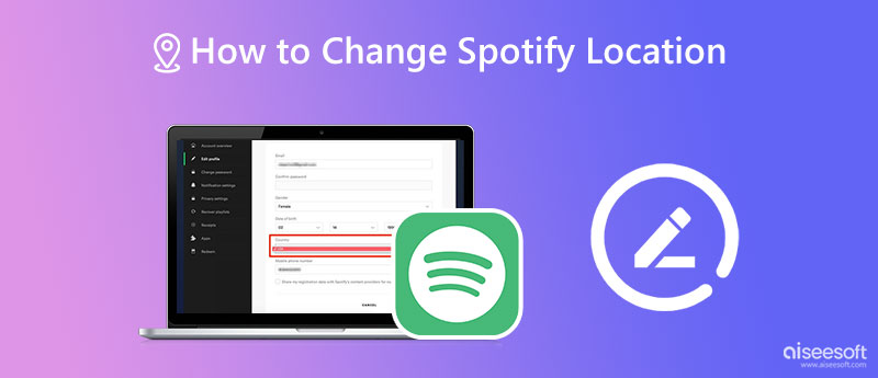 Cambia posizione Spotify