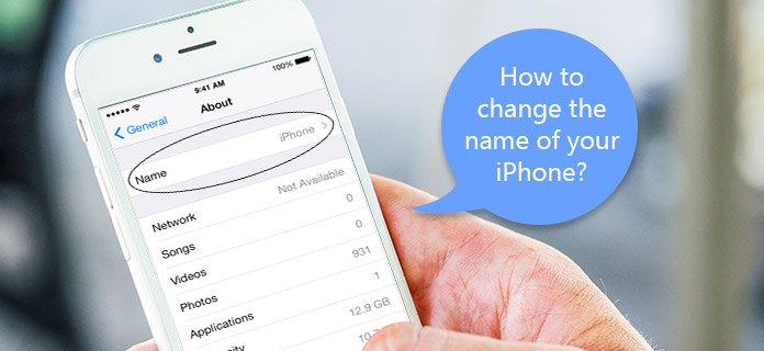 Verander de naam van je iPhone