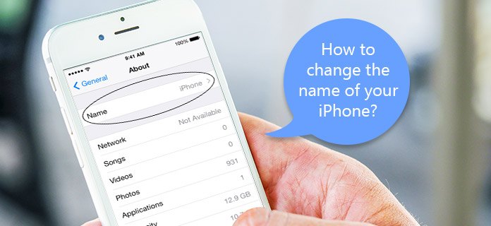 Изменить имя вашего iPhone