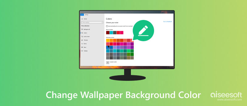 Change Wallpaper Background Color