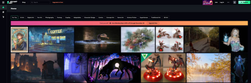 DeviantArt Download Wallpapers