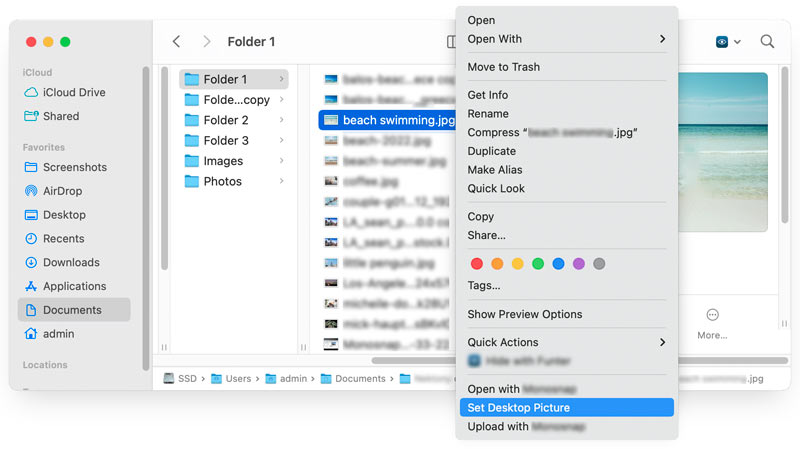 Mac Set Desktop Picture From Finder