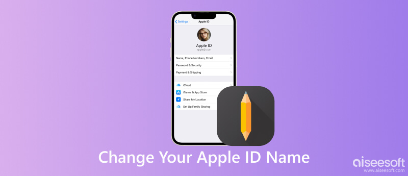 Endre Apple ID-navnet ditt