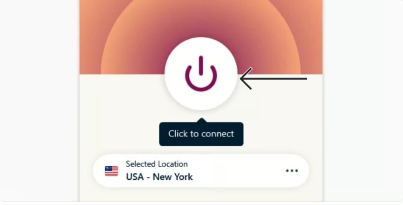 Click Connect Button