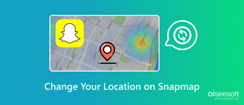Измените свое местоположение на Snap Map