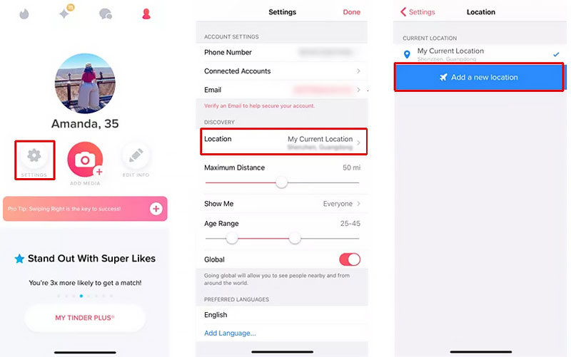 Change Location On Tinder Through Tinder Passport