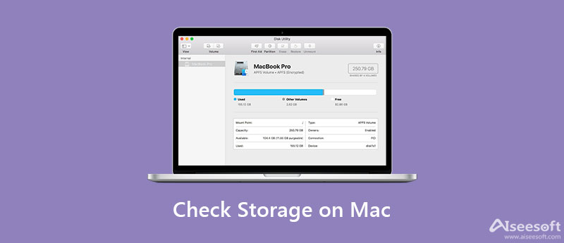 Проверьте хранилище на Mac