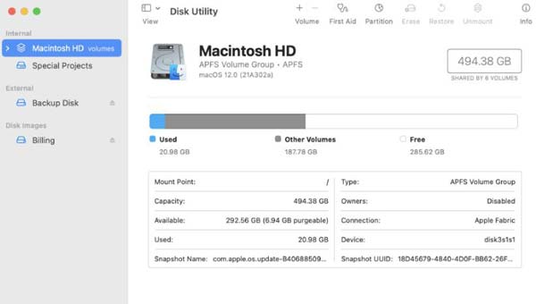 disk Utility