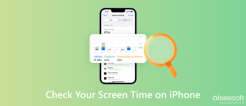 Ellenőrizze a képernyőidőt iPhone-on