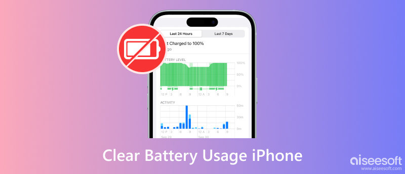 Очистить использование батареи iPhone