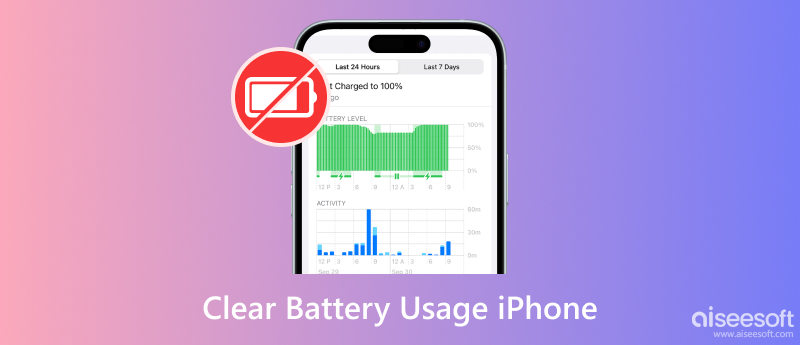 Batterijgebruik iPhone wissen