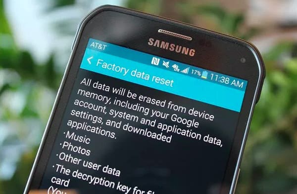Zcela vyčistěte telefon s Androidem