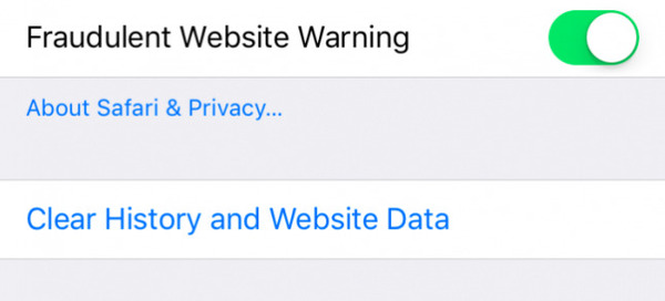 Vymazat historii na iphone safari