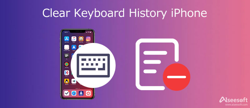 Vymazat historii klávesnice iPhone