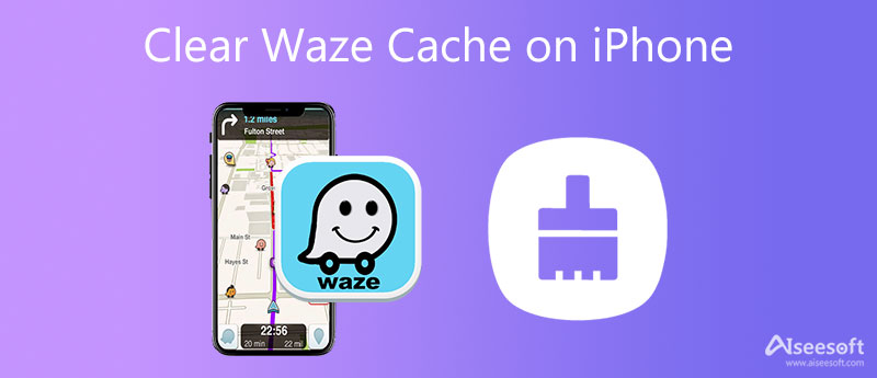 Ryd Waze Cache på iPhone