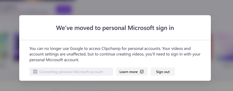 clipchamp-account-sign-in