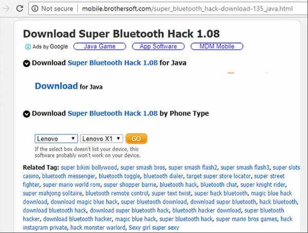 Super Bluetooth -hack