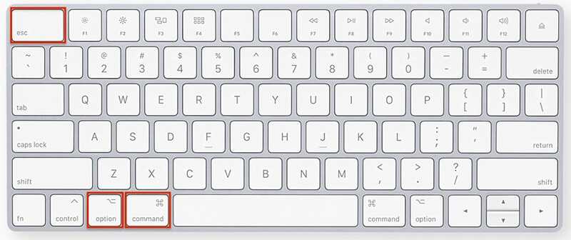 Close Frozen App Shortcut