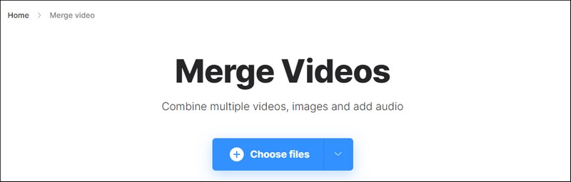 Choose Files In Clideo