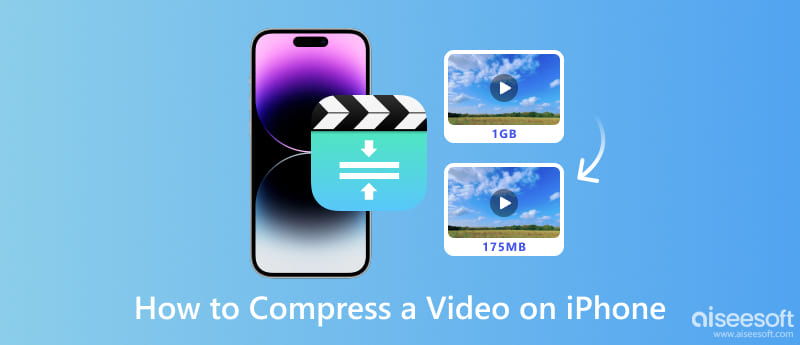 Komprimer en video på iPhone