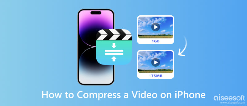 Comprimi un video su iPhone