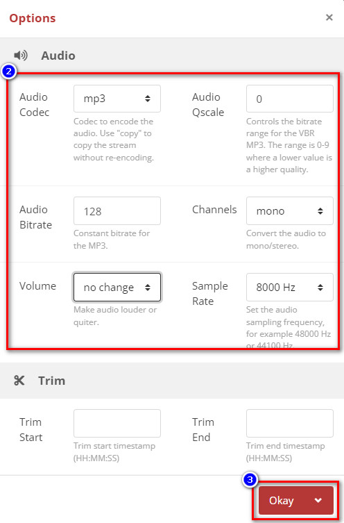 Pas de audio-instellingen aan