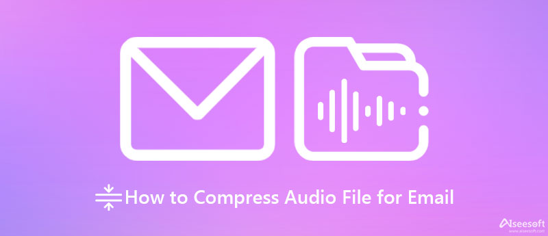 Comprimi file audio per e-mail