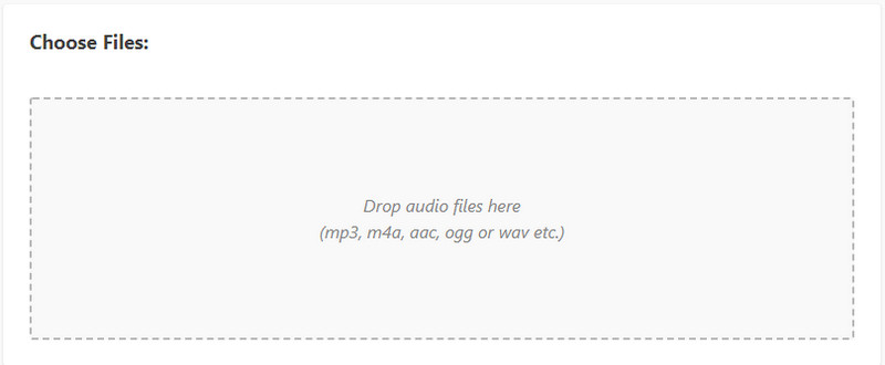 Drag Drop Audio File