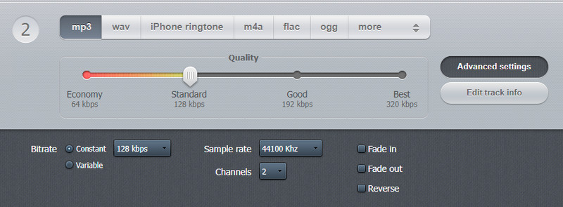 Dostosuj parametry audio