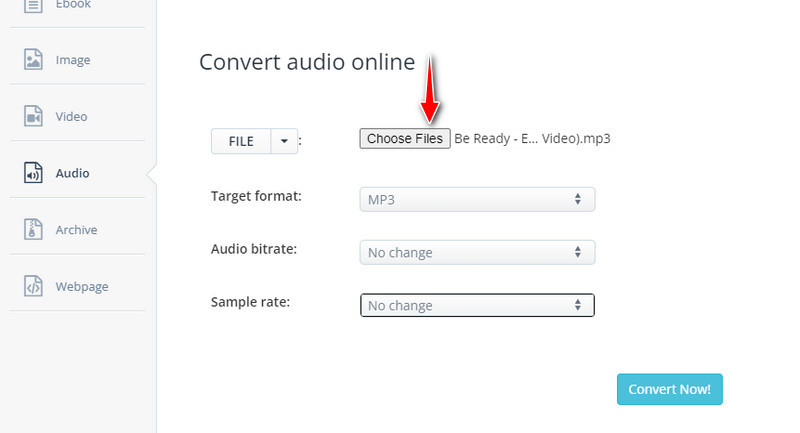 Add MP3 Audio