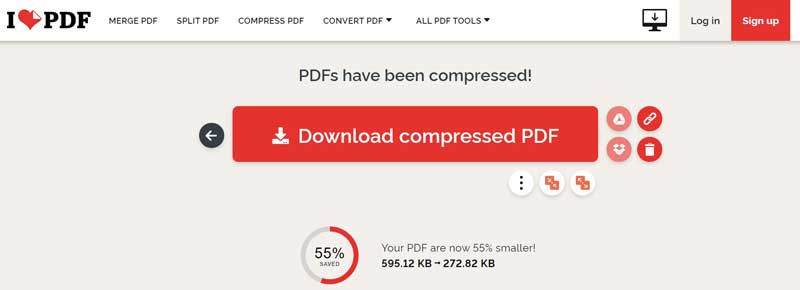 Tömörítse a PDF fájlt