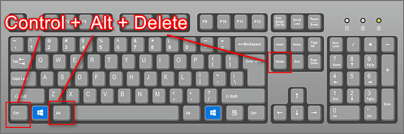 Control Alt Delete