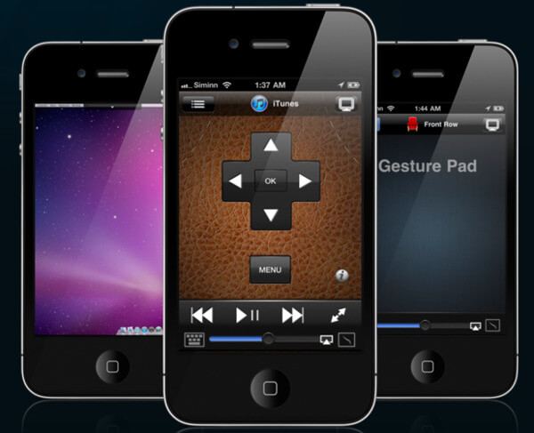 Remote hd-bediening mac van iphone