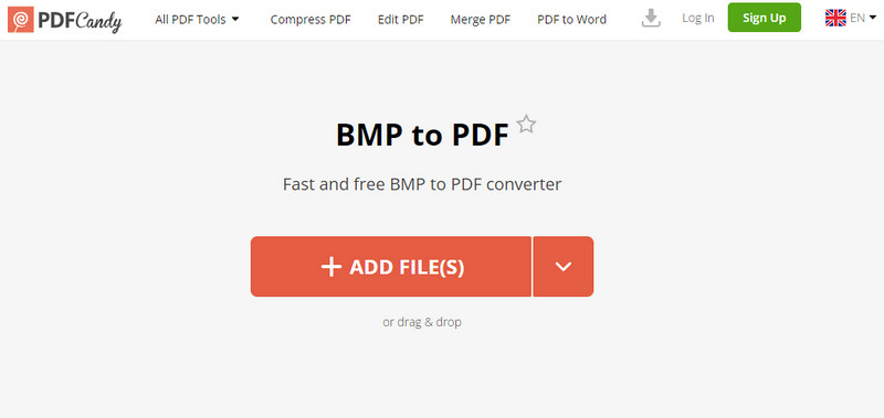 PDF Candy BMP σε PDF