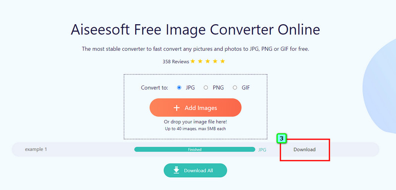 Download Converted Image File