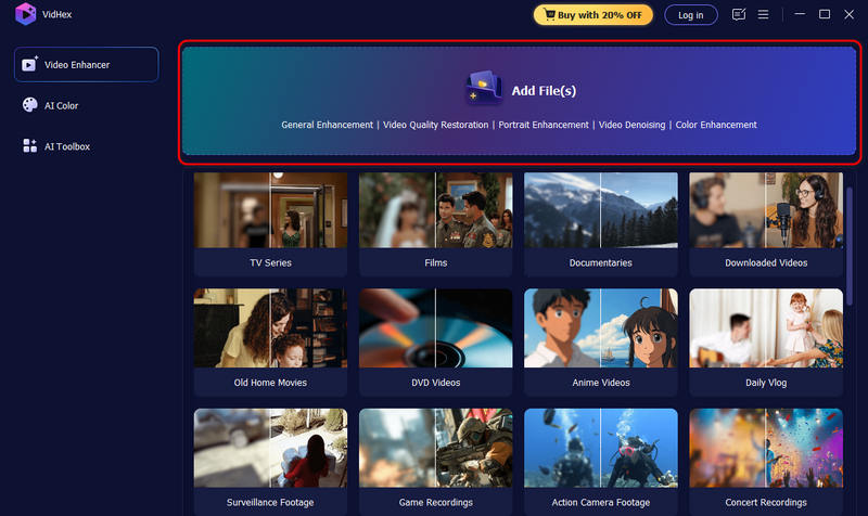 Vidhex Interface