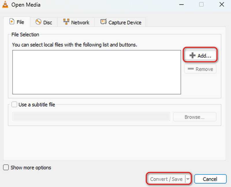 VLC Import
